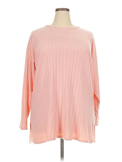 Pre-owned Assorted Brands Pullover Sweater In Pink