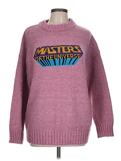 Pre-owned Assorted Brands Pullover Sweater In Pink