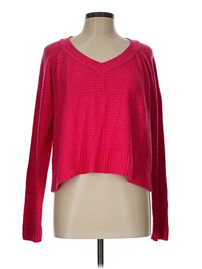 Pre-owned Assorted Brands Pullover Sweater In Pink