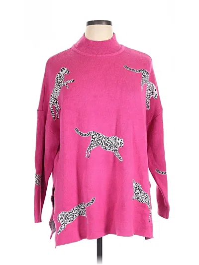 Pre-owned Assorted Brands Pullover Sweater In Pink