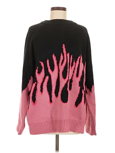 Pre-owned Assorted Brands Pullover Sweater In Pink