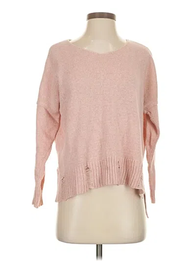 Pre-owned Assorted Brands Pullover Sweater In Pink