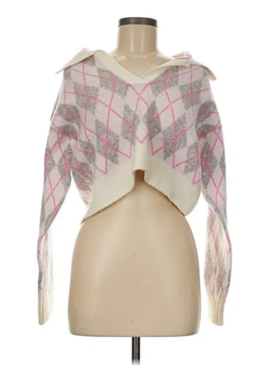 Pre-owned Assorted Brands Pullover Sweater In Pink