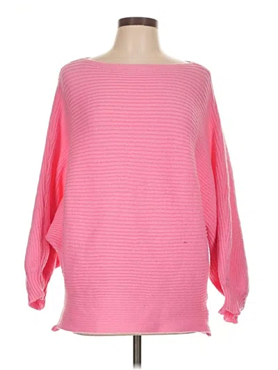 Pre-owned Assorted Brands Pullover Sweater In Pink