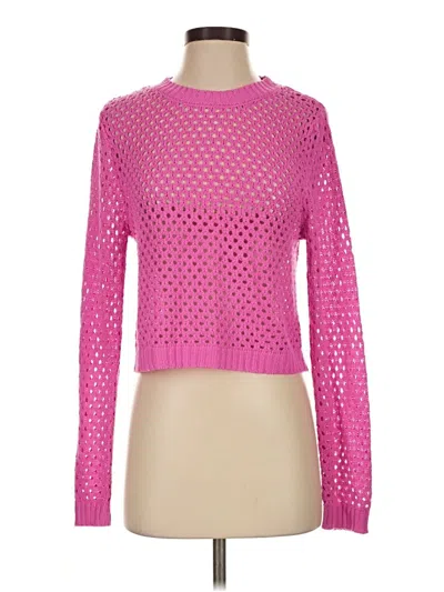 Pre-owned Assorted Brands Pullover Sweater In Pink