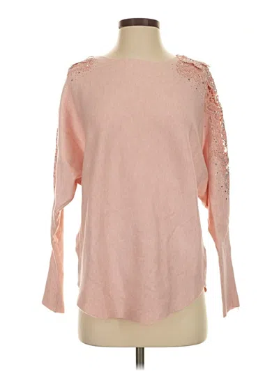 Pre-owned Assorted Brands Pullover Sweater In Pink