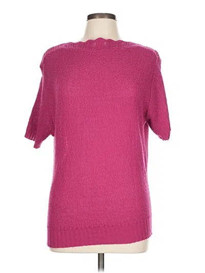 Pre-owned Assorted Brands Pullover Sweater In Pink