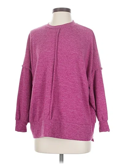 Pre-owned Assorted Brands Pullover Sweater In Pink