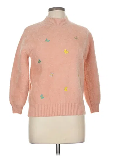 Pre-owned Assorted Brands Pullover Sweater In Pink