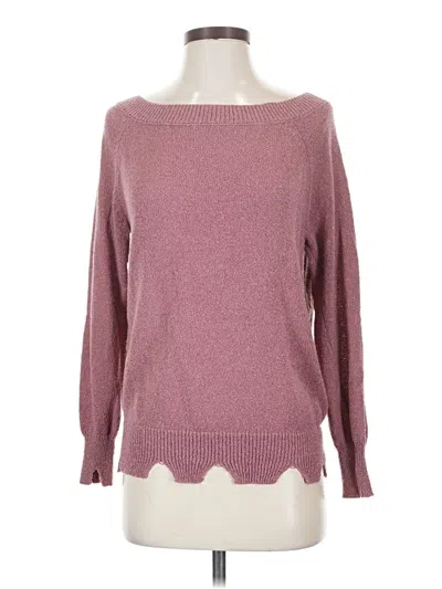 Pre-owned Assorted Brands Pullover Sweater In Pink