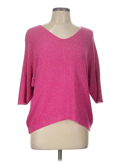Pre-owned Assorted Brands Pullover Sweater In Pink
