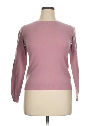 Pre-owned Assorted Brands Pullover Sweater In Pink