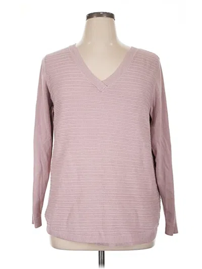 Pre-owned Assorted Brands Pullover Sweater In Pink