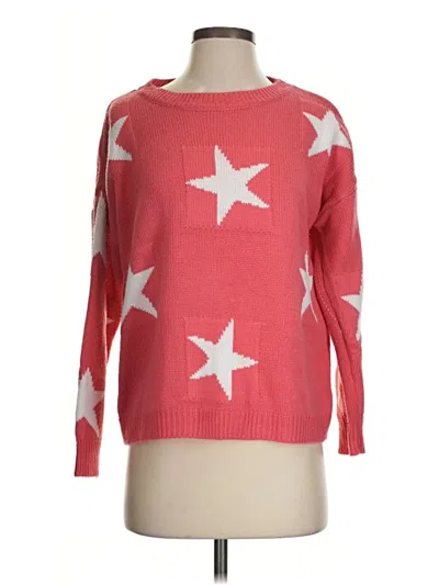 Pre-owned Assorted Brands Pullover Sweater In Pink
