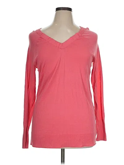 Pre-owned Assorted Brands Pullover Sweater In Pink