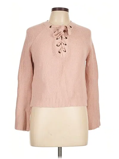 Pre-owned Assorted Brands Pullover Sweater In Pink