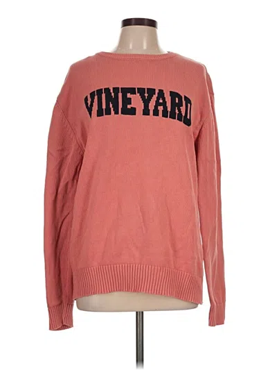 Pre-owned Assorted Brands Pullover Sweater In Pink