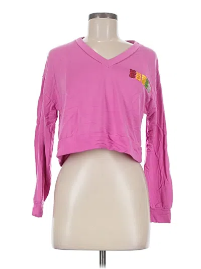 Pre-owned Assorted Brands Pullover Sweater In Pink