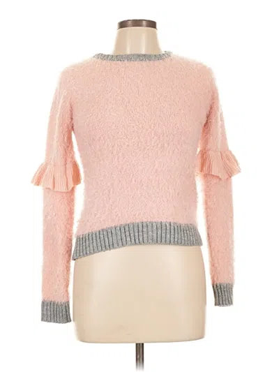 Pre-owned Assorted Brands Pullover Sweater In Pink