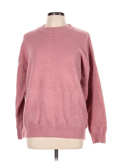 Pre-owned Assorted Brands Pullover Sweater In Pink