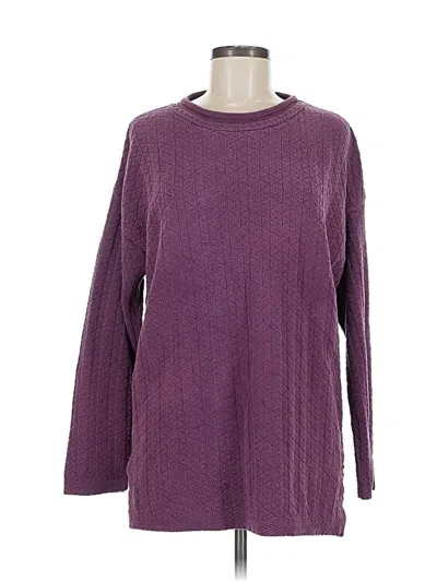 Pre-owned Assorted Brands Pullover Sweater In Purple