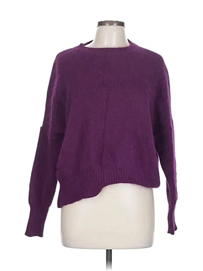 Pre-owned Assorted Brands Pullover Sweater In Purple