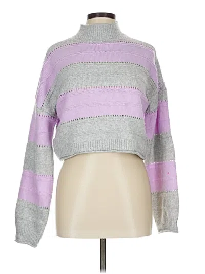 Pre-owned Assorted Brands Pullover Sweater In Purple