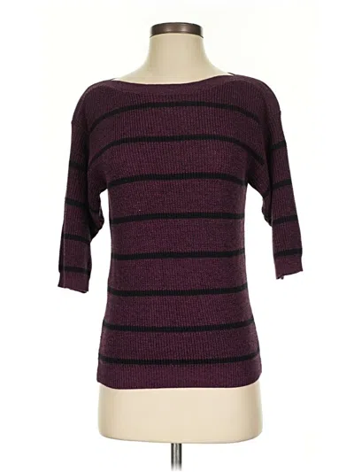 Pre-owned Assorted Brands Pullover Sweater In Purple