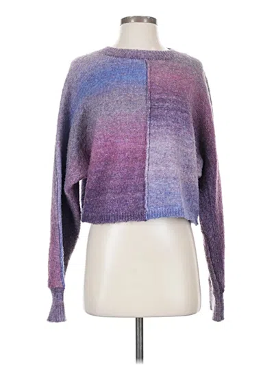 Pre-owned Assorted Brands Pullover Sweater In Purple