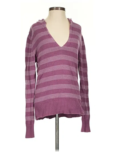 Pre-owned Assorted Brands Pullover Sweater In Purple
