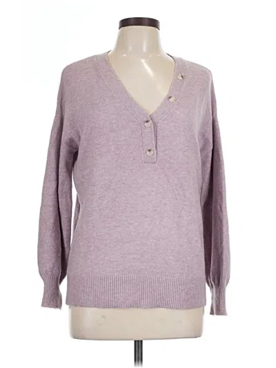 Pre-owned Assorted Brands Pullover Sweater In Purple
