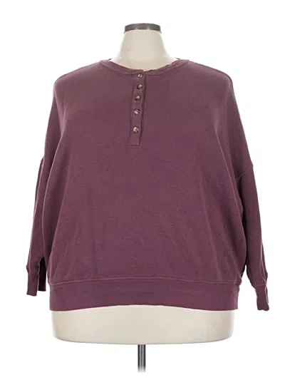 Pre-owned Assorted Brands Pullover Sweater In Purple