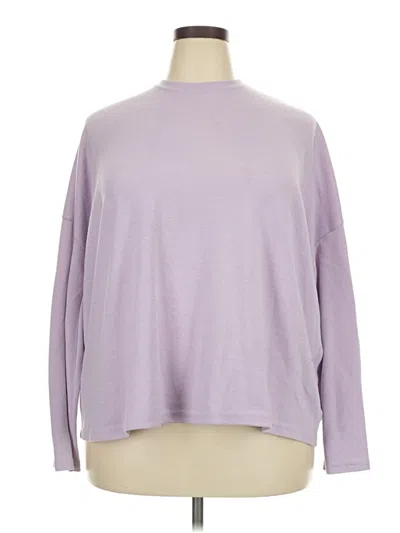 Pre-owned Assorted Brands Pullover Sweater In Purple