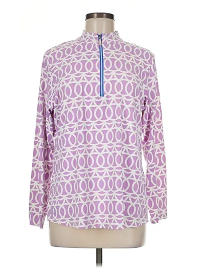 Pre-owned Assorted Brands Pullover Sweater In Purple