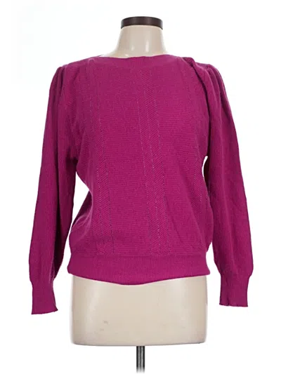 Pre-owned Assorted Brands Pullover Sweater In Purple