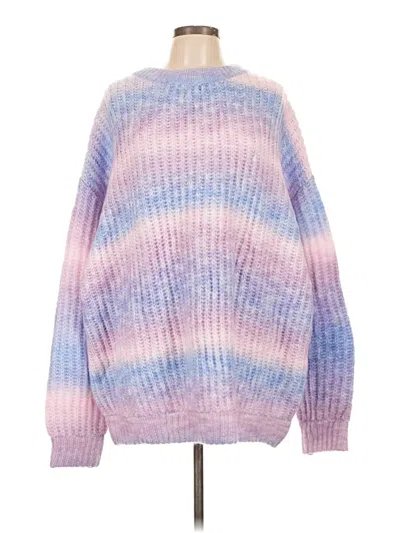 Pre-owned Assorted Brands Pullover Sweater In Purple