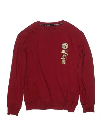 Pre-owned Assorted Brands Kids' Pullover Sweater In Red