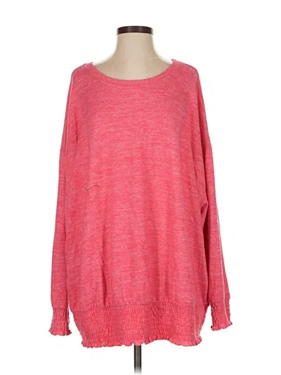 Pre-owned Assorted Brands Pullover Sweater In Red