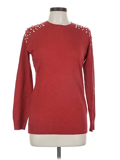Pre-owned Assorted Brands Pullover Sweater In Red