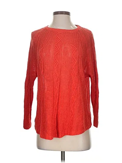 Pre-owned Assorted Brands Pullover Sweater In Red