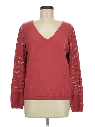 Pre-owned Assorted Brands Pullover Sweater In Red