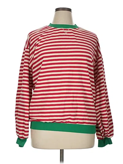 Pre-owned Assorted Brands Pullover Sweater In Red