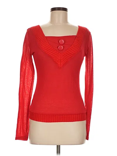 Pre-owned Assorted Brands Pullover Sweater In Red