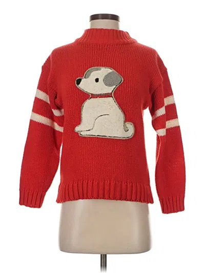 Pre-owned Assorted Brands Pullover Sweater In Red