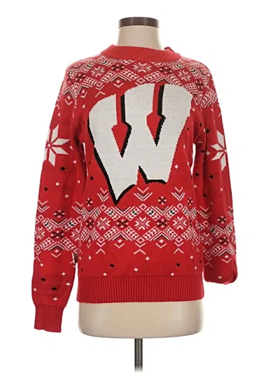 Pre-owned Assorted Brands Pullover Sweater In Red
