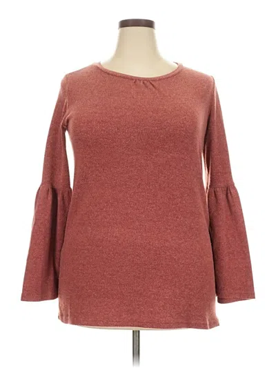 Pre-owned Assorted Brands Pullover Sweater In Red