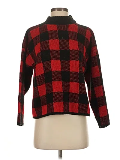 Pre-owned Assorted Brands Pullover Sweater In Red