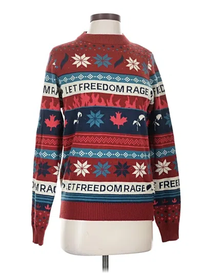 Pre-owned Assorted Brands Pullover Sweater In Red