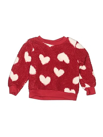 Pre-owned Assorted Brands Kids' Pullover Sweater In Red