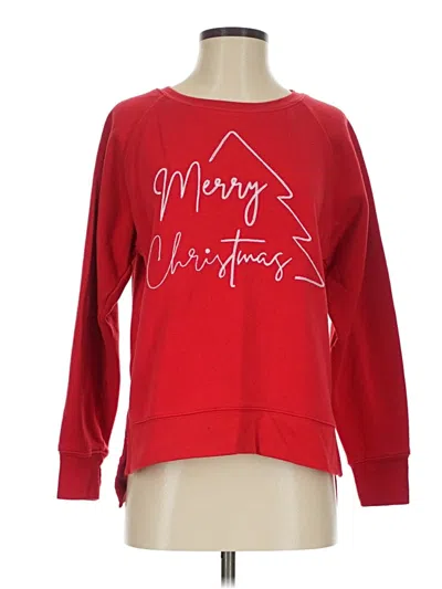 Pre-owned Assorted Brands Pullover Sweater In Red